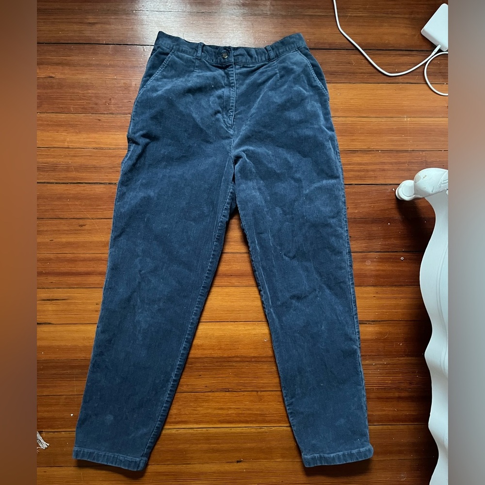 Blue Corduroy vintage LL Bean Pants